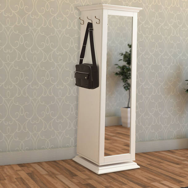 Alcott Hill® Argueta 15.5'' Wide Jewelry Armoire with Mirror & Reviews